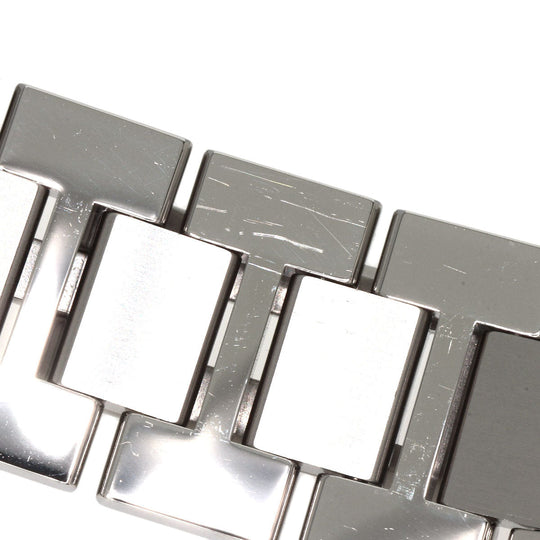 CARTIER Watches Quartz W5200013 Stainless Steel , Stainless Steel Silver Tank solo SM Silver dial Women Used Authentic