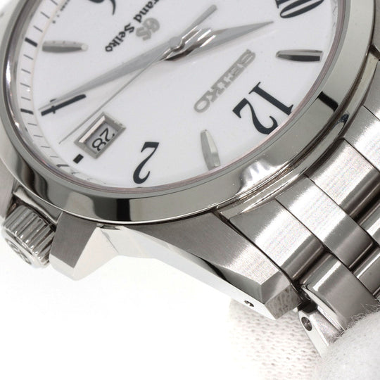 SEIKO Watches Quartz SBGX051 Stainless Steel Silver Grand Seiko Round Face white dial