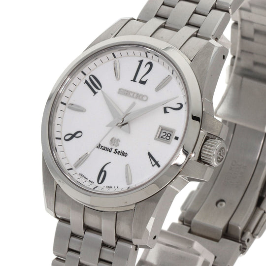 SEIKO Watches Quartz SBGX051 Stainless Steel Silver Grand Seiko Round Face white dial