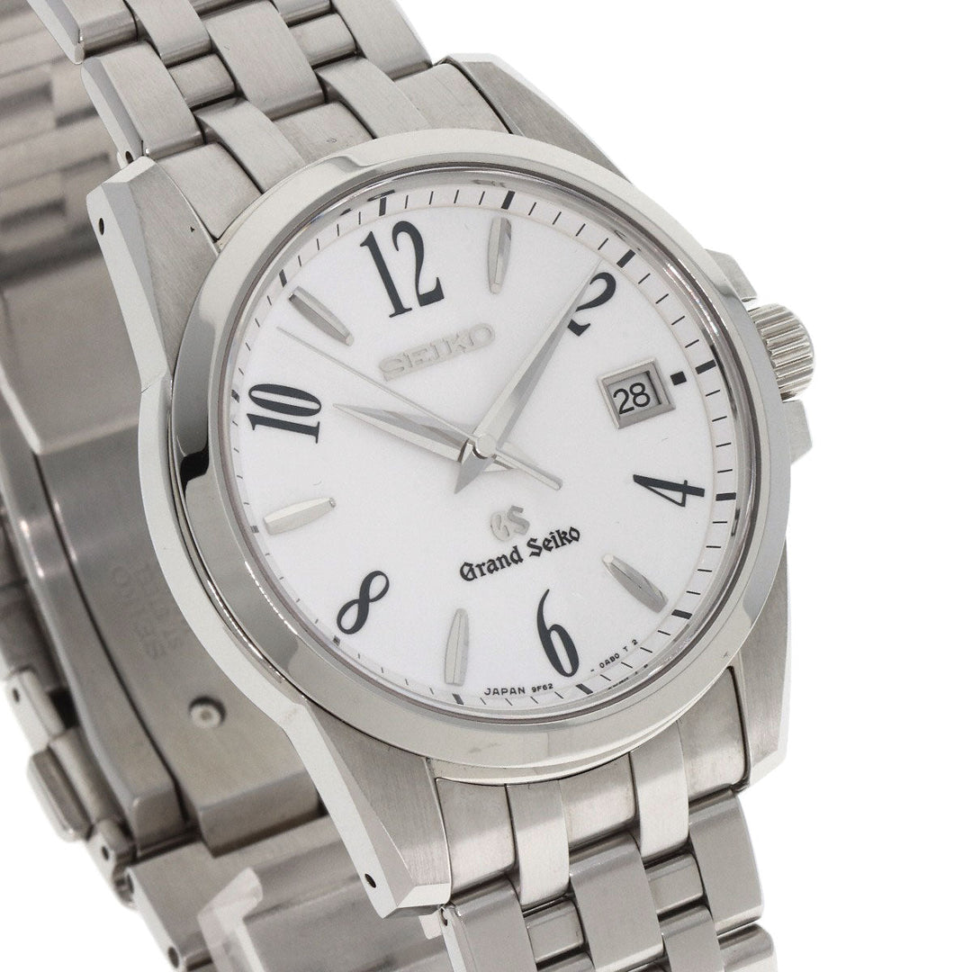 SEIKO Watches Quartz SBGX051 Stainless Steel Silver Grand Seiko Round Face white dial
