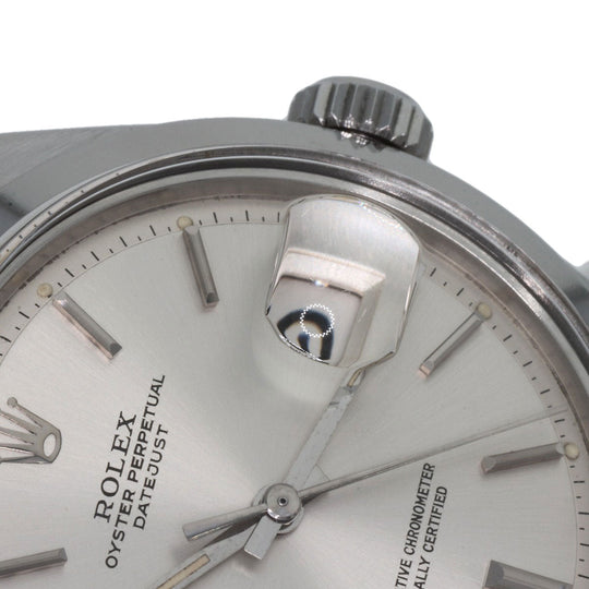 ROLEX Watches Mechanical Automatic 1600 Stainless Steel , Stainless Steel Silver Datejust 1969 Silver dial mens Used Authentic