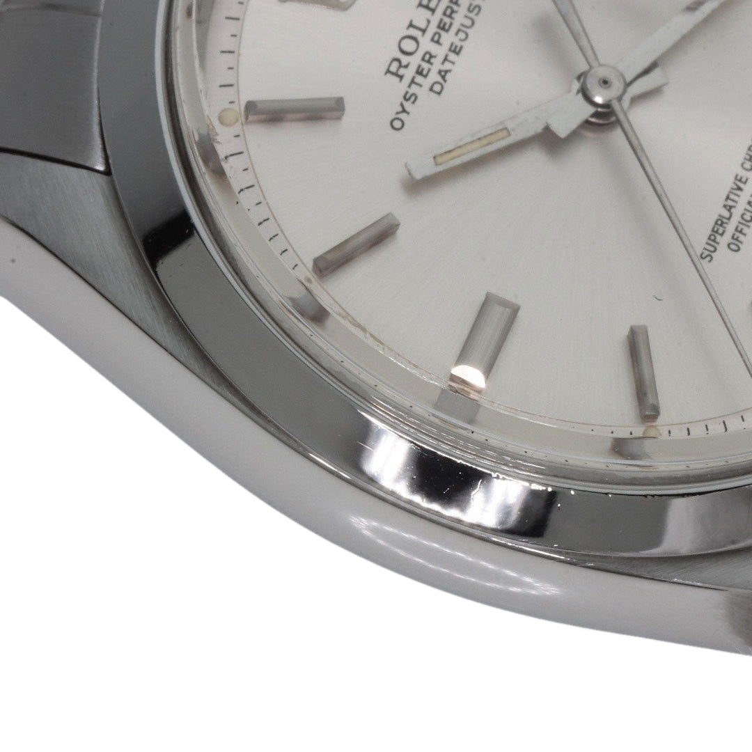 ROLEX Watches Mechanical Automatic 1600 Stainless Steel , Stainless Steel Silver Datejust 1969 Silver dial mens Used Authentic