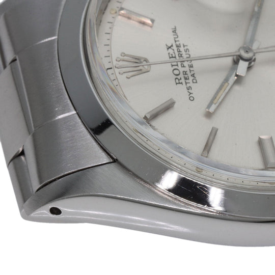ROLEX Watches Mechanical Automatic 1600 Stainless Steel , Stainless Steel Silver Datejust 1969 Silver dial mens Used Authentic