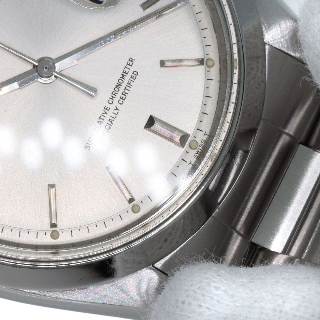 ROLEX Watches Mechanical Automatic 1600 Stainless Steel , Stainless Steel Silver Datejust 1969 Silver dial mens Used Authentic