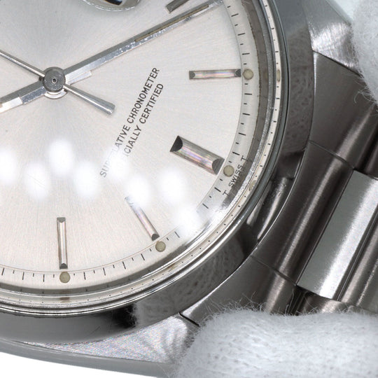 ROLEX Watches Mechanical Automatic 1600 Stainless Steel , Stainless Steel Silver Datejust 1969 Silver dial mens Used Authentic