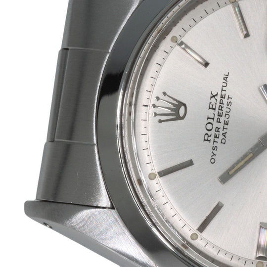 ROLEX Watches Mechanical Automatic 1600 Stainless Steel , Stainless Steel Silver Datejust 1969 Silver dial mens Used Authentic