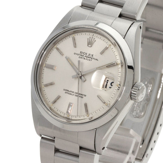 ROLEX Watches Mechanical Automatic 1600 Stainless Steel , Stainless Steel Silver Datejust 1969 Silver dial mens Used Authentic