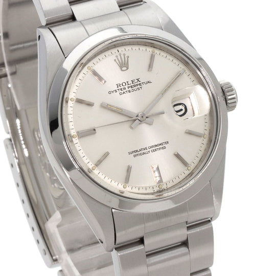 ROLEX Watches Mechanical Automatic 1600 Stainless Steel , Stainless Steel Silver Datejust 1969 Silver dial mens Used Authentic