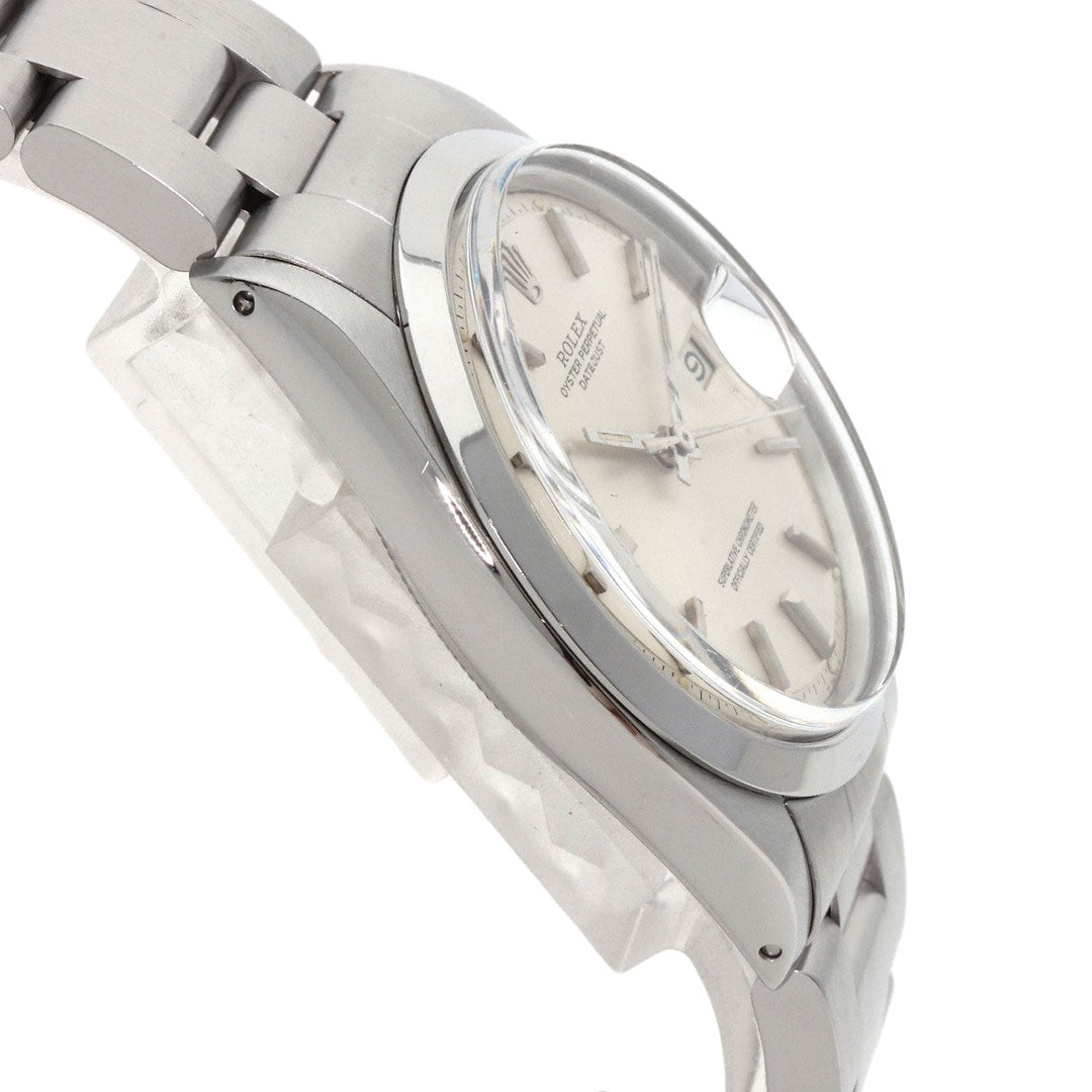ROLEX Watches Mechanical Automatic 1600 Stainless Steel , Stainless Steel Silver Datejust 1969 Silver dial mens Used Authentic
