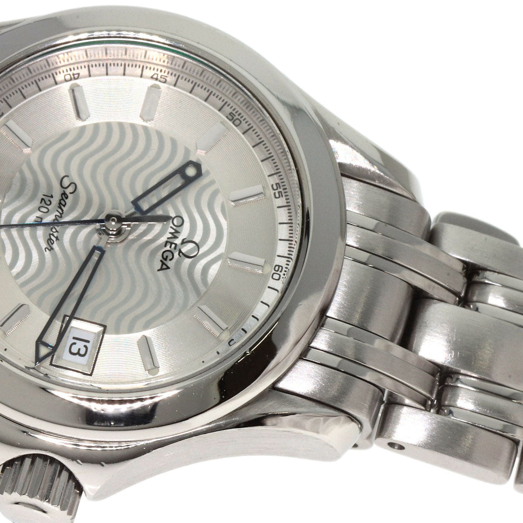 OMEGA Watches Quartz 2581.31 Stainless Steel , Stainless Steel Silver Seamaster Silver dial Women Used Authentic