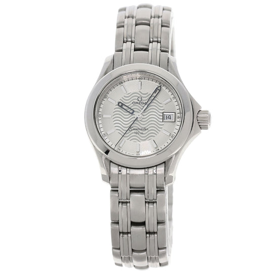 OMEGA Watches Quartz 2581.31 Stainless Steel , Stainless Steel Silver Seamaster Silver dial Women Used Authentic