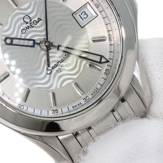 OMEGA Watches Quartz 2581.31 Stainless Steel , Stainless Steel Silver Seamaster Silver dial Women Used Authentic