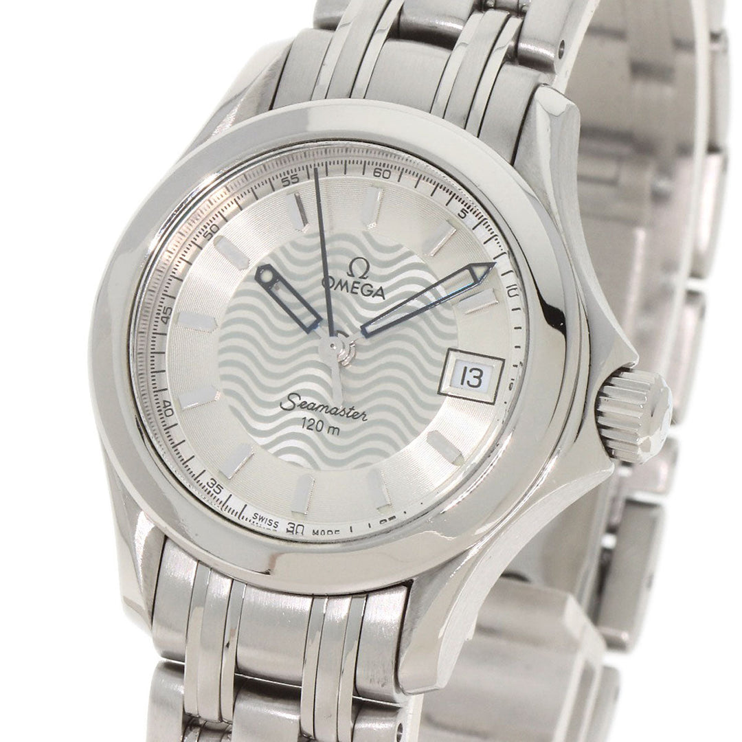OMEGA Watches Quartz 2581.31 Stainless Steel , Stainless Steel Silver Seamaster Silver dial Women Used Authentic