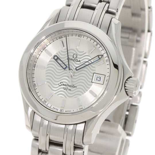 OMEGA Watches Quartz 2581.31 Stainless Steel , Stainless Steel Silver Seamaster Silver dial Women Used Authentic
