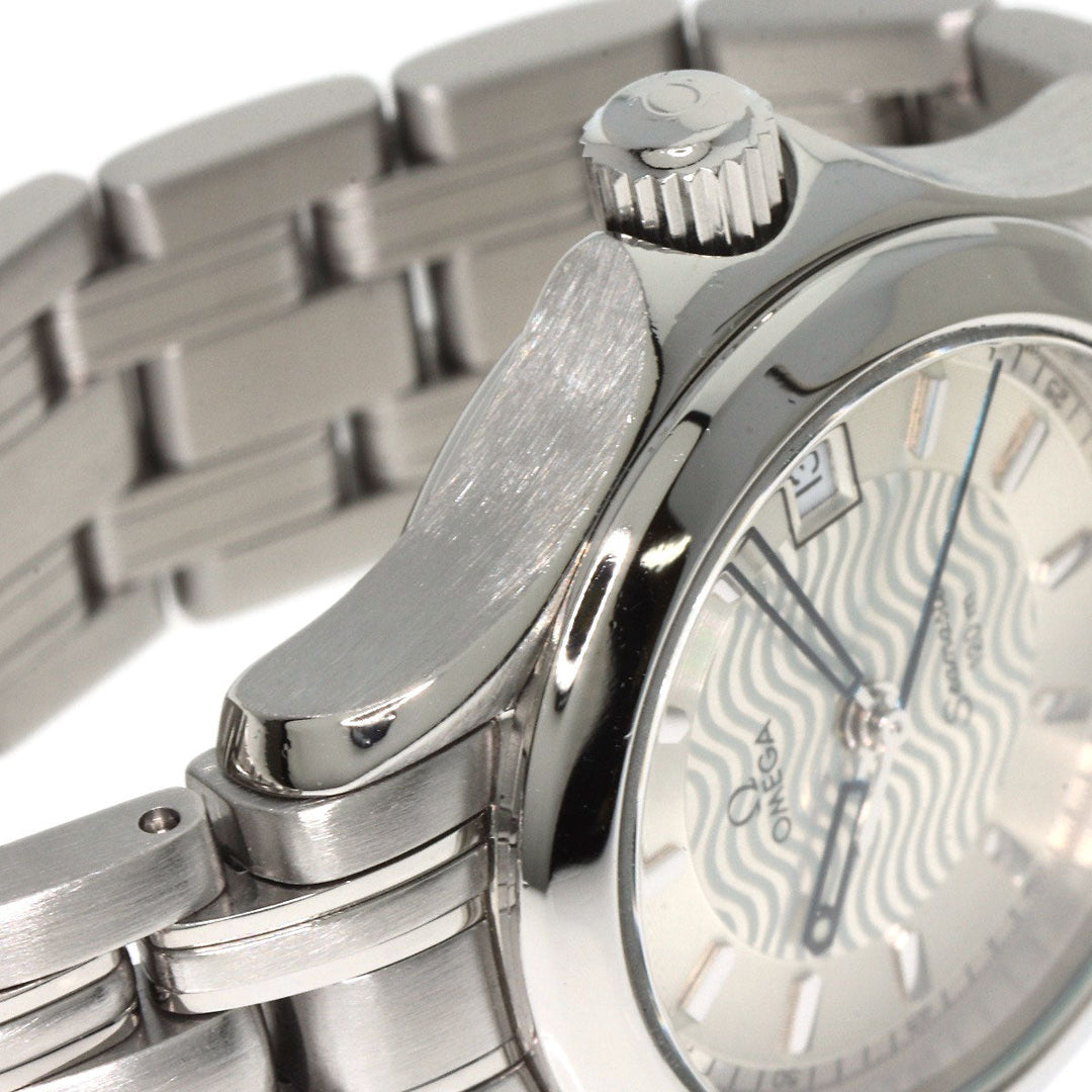 OMEGA Watches Quartz 2581.31 Stainless Steel , Stainless Steel Silver Seamaster Silver dial Women Used Authentic