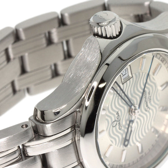 OMEGA Watches Quartz 2581.31 Stainless Steel , Stainless Steel Silver Seamaster Silver dial Women Used Authentic