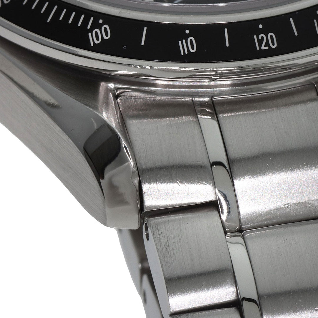OMEGA Watches Mechanical Automatic 3210.50 Stainless Steel , Stainless Steel Silver Speedmaster Date black dial mens Used Authentic