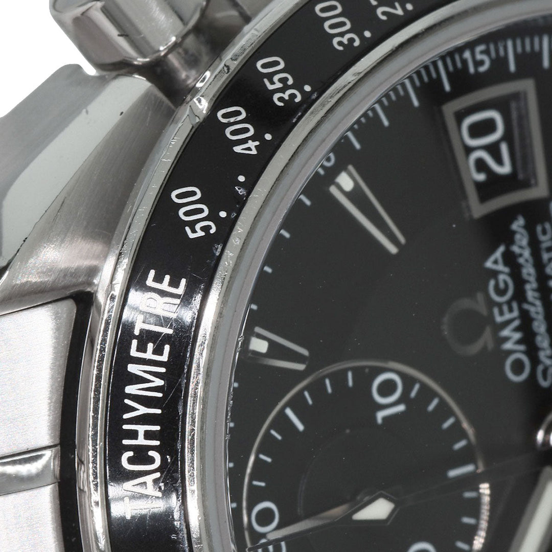 OMEGA Watches Mechanical Automatic 3210.50 Stainless Steel , Stainless Steel Silver Speedmaster Date black dial mens Used Authentic