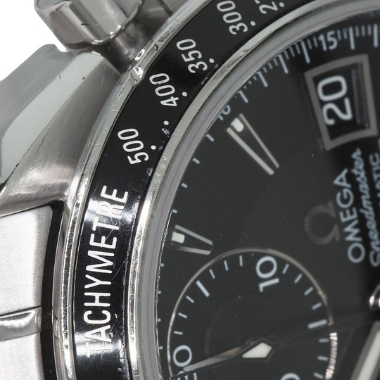 OMEGA Watches Mechanical Automatic 3210.50 Stainless Steel , Stainless Steel Silver Speedmaster Date black dial mens Used Authentic