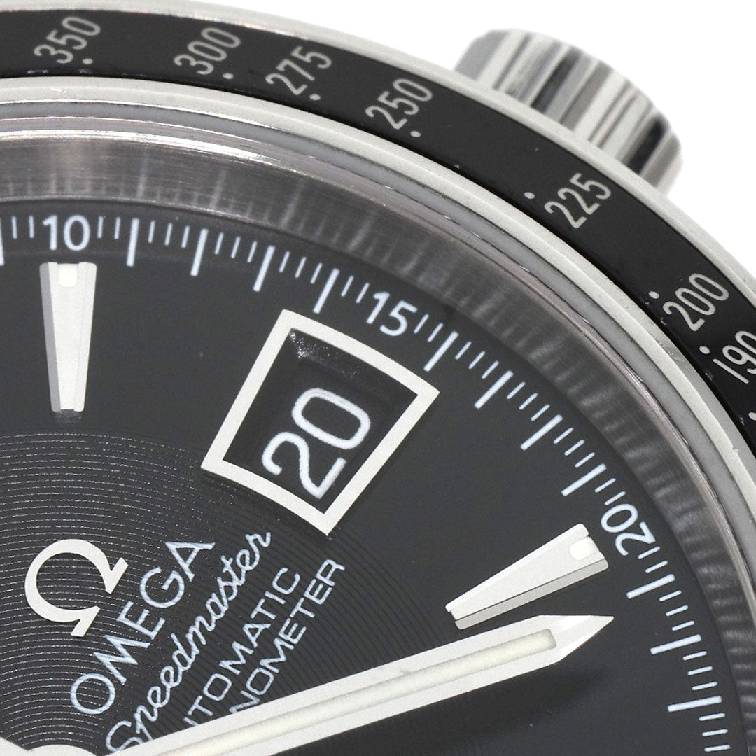 OMEGA Watches Mechanical Automatic 3210.50 Stainless Steel , Stainless Steel Silver Speedmaster Date black dial mens Used Authentic