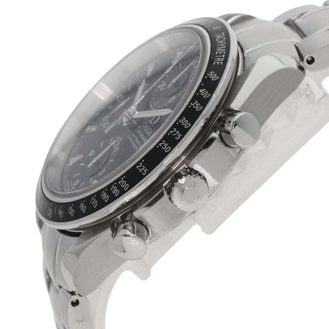 OMEGA Watches Mechanical Automatic 3210.50 Stainless Steel , Stainless Steel Silver Speedmaster Date black dial mens Used Authentic