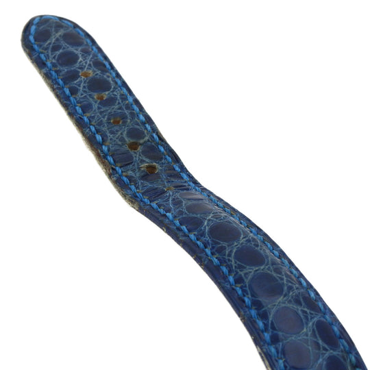 Chopard Watches Quartz 27/8246 Stainless Steel, Leather, K18YG gold Happy sports Ivory dial Women Used Authentic