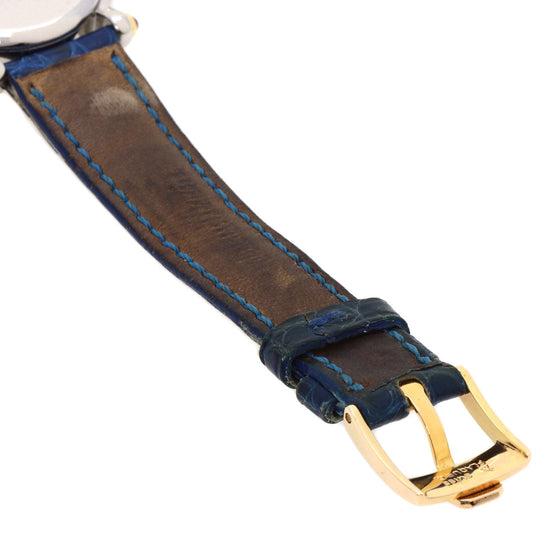 Chopard Watches Quartz 27/8246 Stainless Steel, Leather, K18YG gold Happy sports Ivory dial Women Used Authentic