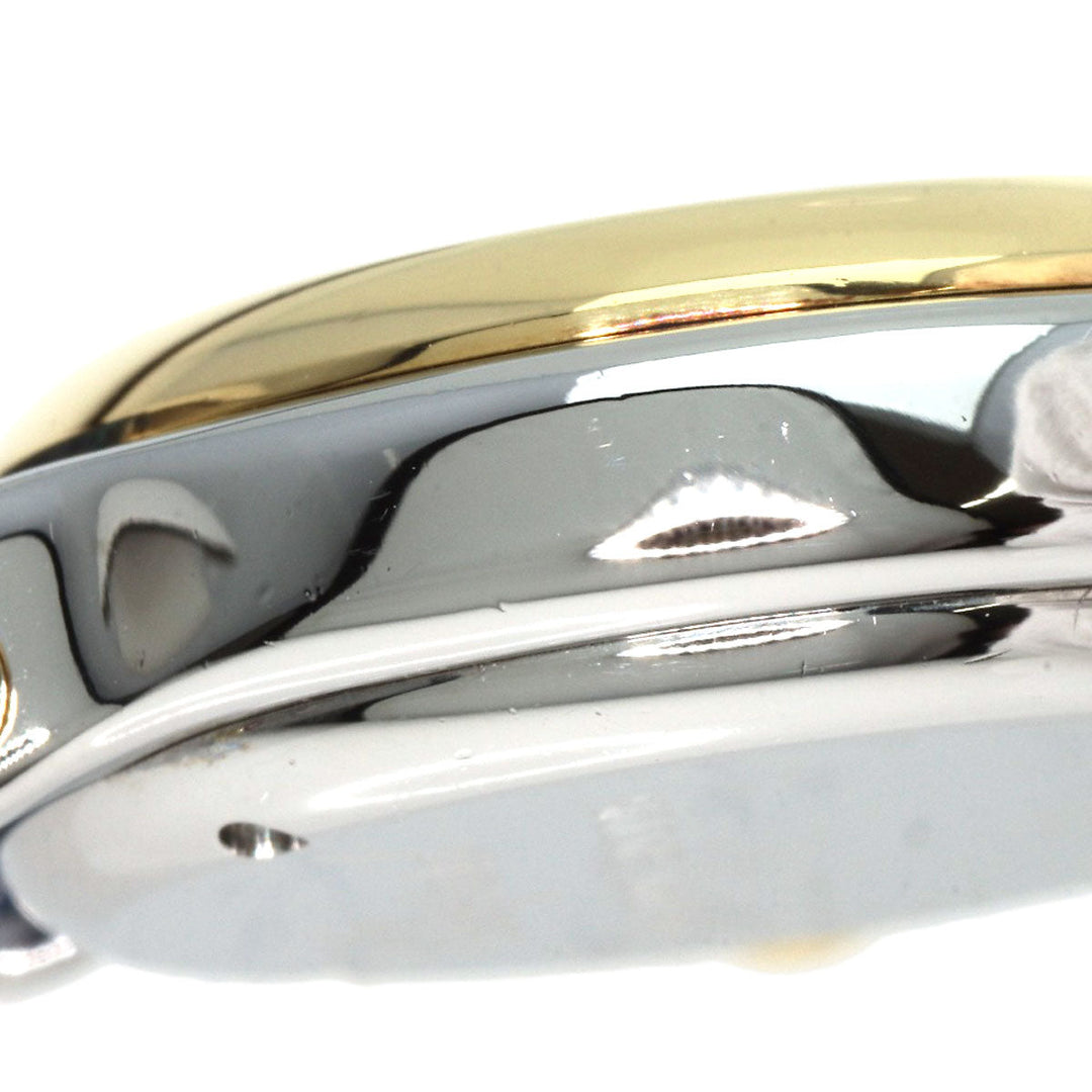 Chopard Watches Quartz 27/8246 Stainless Steel, Leather, K18YG gold Happy sports Ivory dial Women Used Authentic