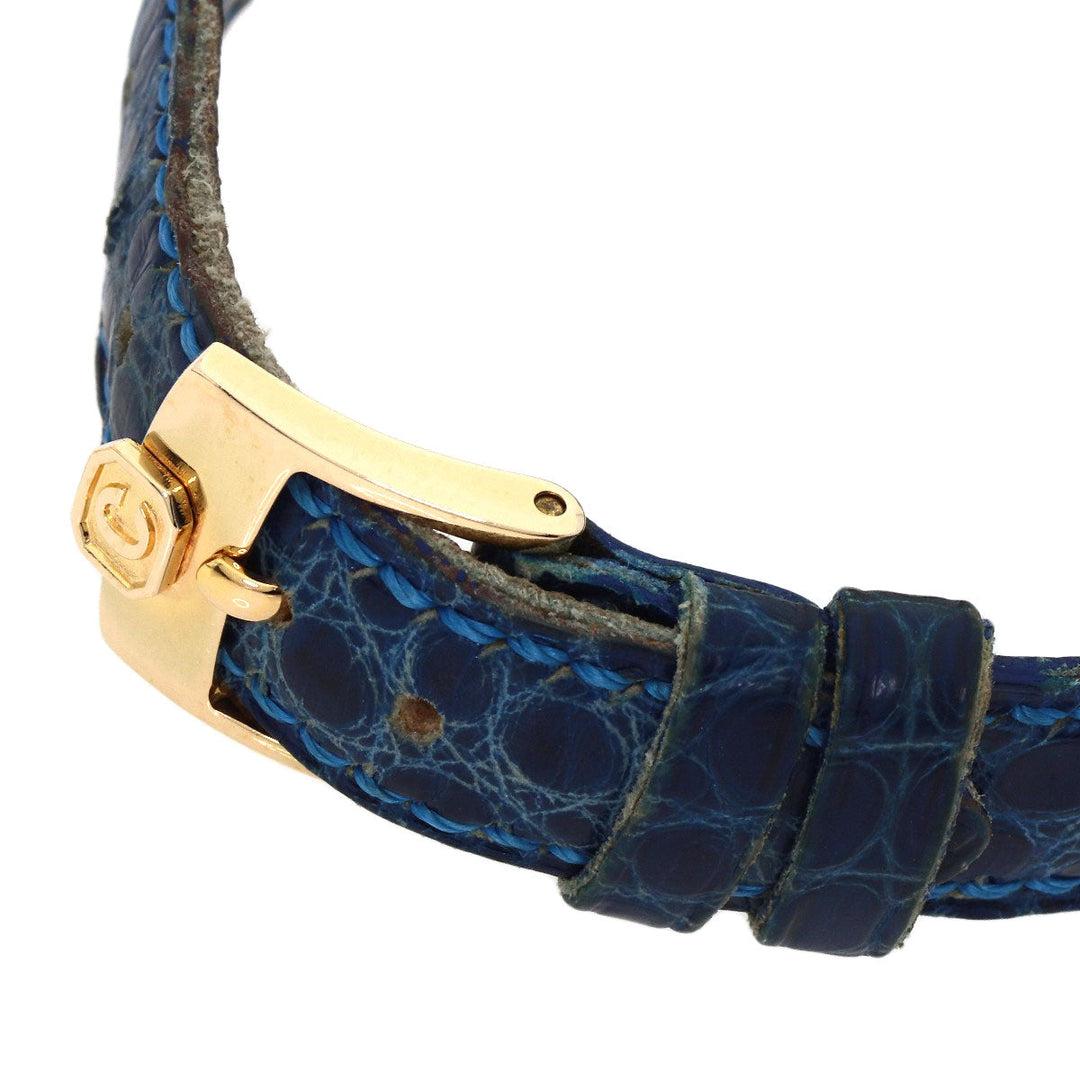 Chopard Watches Quartz 27/8246 Stainless Steel, Leather, K18YG gold Happy sports Ivory dial Women Used Authentic