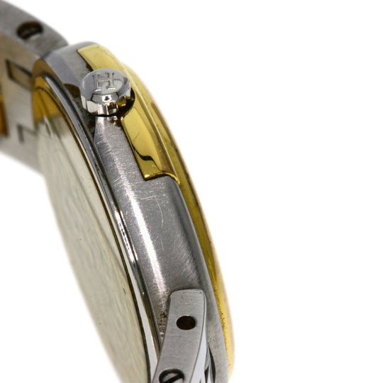 HERMES Watches Quartz Stainless Steel, Combination Silver Windsor white dial Women Used Authentic