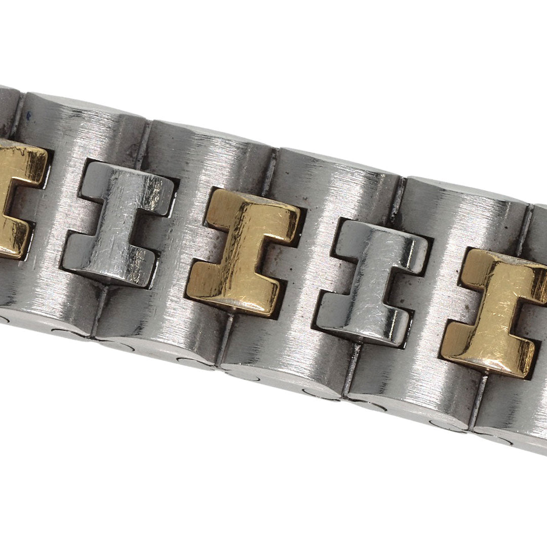 HERMES Watches Quartz Stainless Steel , SSxGP gold Olympia Ivory dial Women Used Authentic