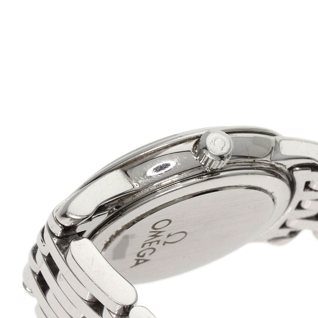 OMEGA Watches Quartz 4570.31 Stainless Steel , Stainless Steel Silver De Ville Prestige Silver dial Women Used Authentic