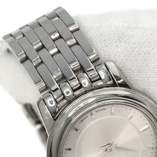 OMEGA Watches Quartz 4570.31 Stainless Steel , Stainless Steel Silver De Ville Prestige Silver dial Women Used Authentic