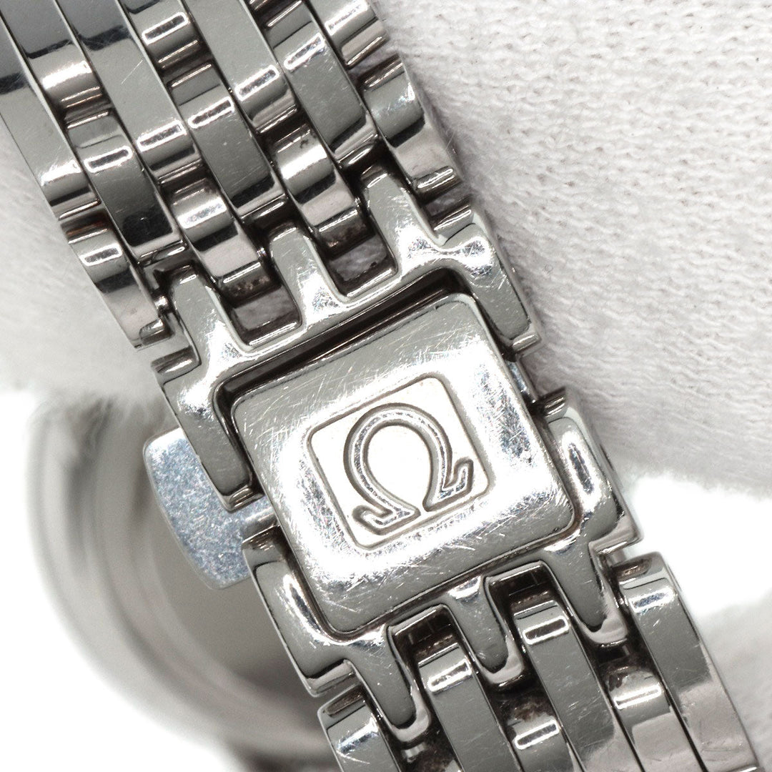 OMEGA Watches Quartz 4570.31 Stainless Steel , Stainless Steel Silver De Ville Prestige Silver dial Women Used Authentic