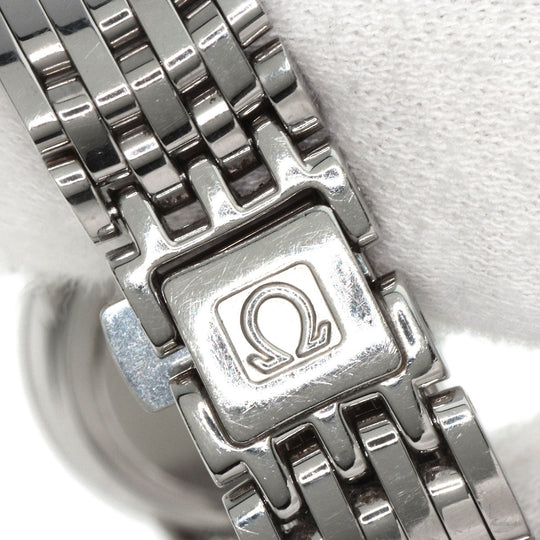 OMEGA Watches Quartz 4570.31 Stainless Steel , Stainless Steel Silver De Ville Prestige Silver dial Women Used Authentic