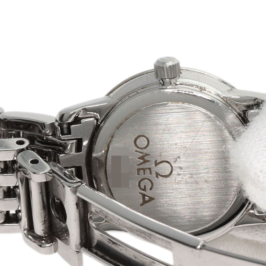 OMEGA Watches Quartz 4570.31 Stainless Steel , Stainless Steel Silver De Ville Prestige Silver dial Women Used Authentic