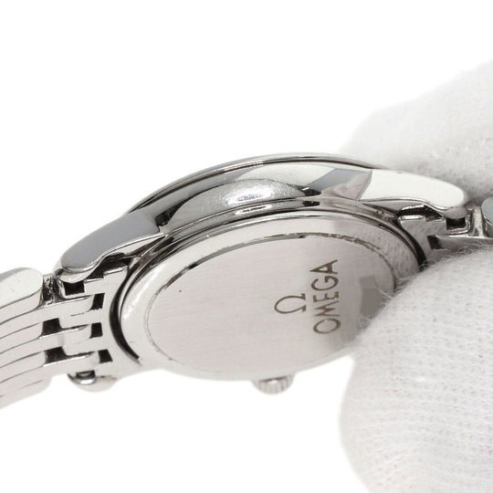 OMEGA Watches Quartz 4570.31 Stainless Steel , Stainless Steel Silver De Ville Prestige Silver dial Women Used Authentic