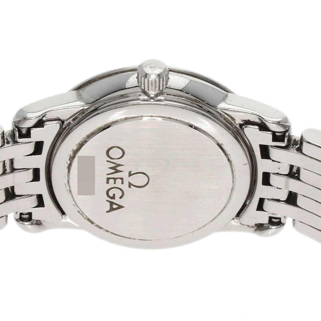 OMEGA Watches Quartz 4570.31 Stainless Steel , Stainless Steel Silver De Ville Prestige Silver dial Women Used Authentic