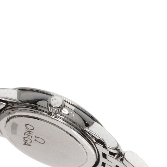 OMEGA Watches Quartz 4570.31 Stainless Steel , Stainless Steel Silver De Ville Prestige Silver dial Women Used Authentic