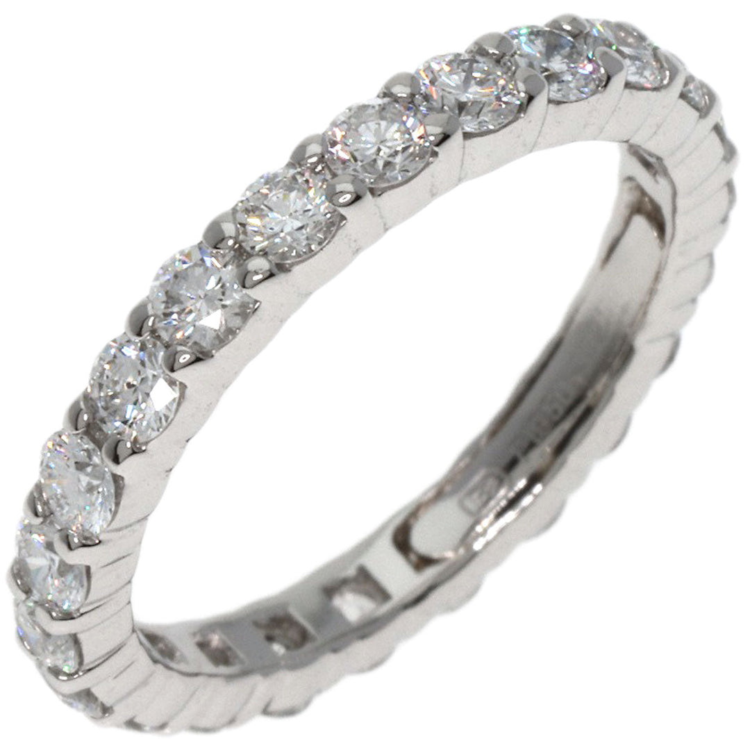 HARRY WINSTON Ring PT950 Silver prong set ring diamond