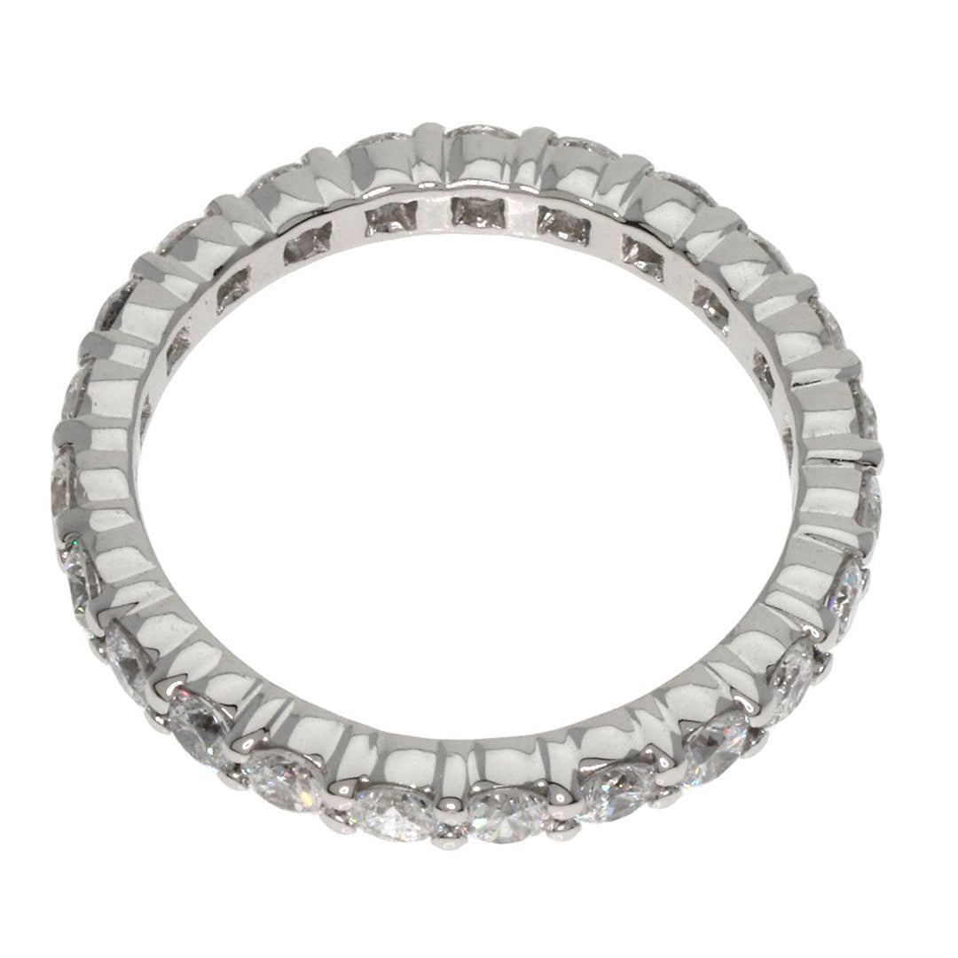 HARRY WINSTON Ring PT950 Silver prong set ring diamond