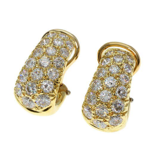 HARRY WINSTON Earring 18K Yellow Gold gold Pave diamond
