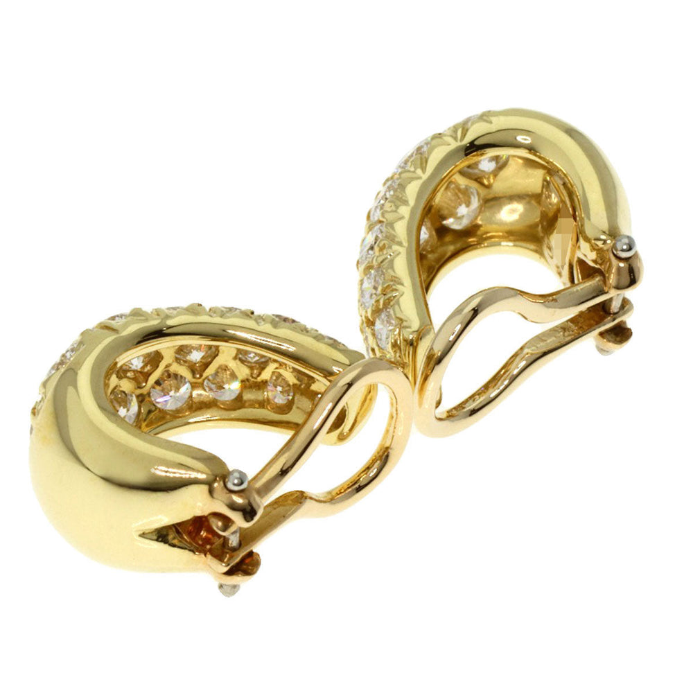HARRY WINSTON Earring 18K Yellow Gold gold Pave diamond
