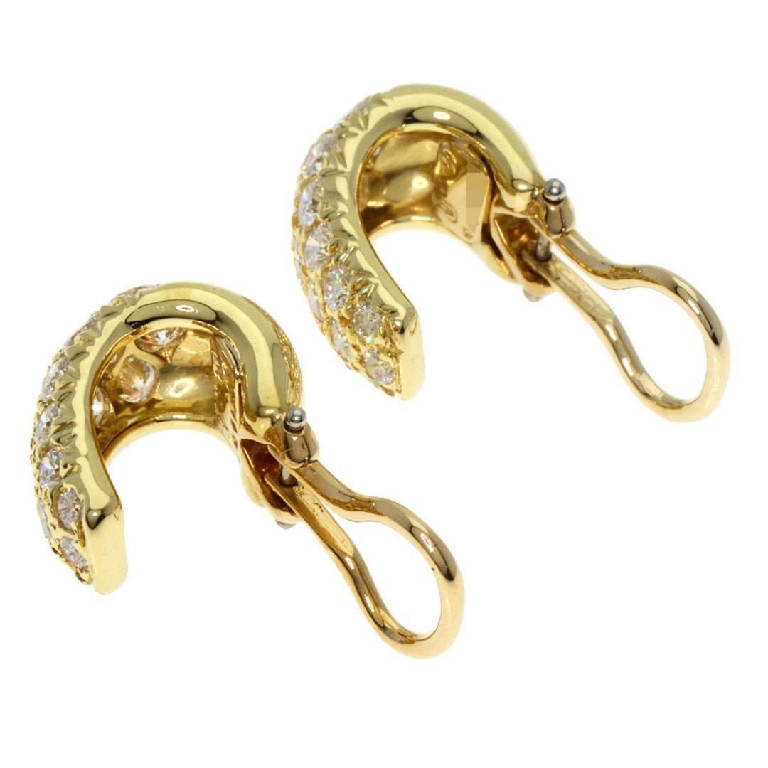 HARRY WINSTON Earring 18K Yellow Gold gold Pave diamond