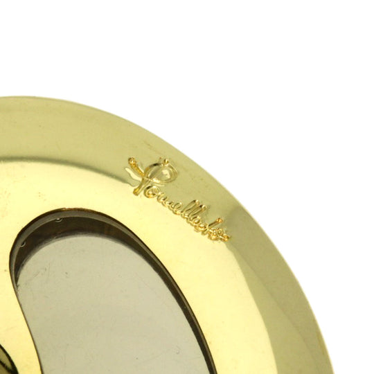 Pomellato Pendant top 18K Yellow Gold gold Circle plate Women Used Authentic
