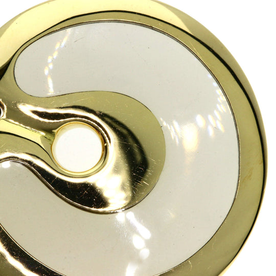 Pomellato Pendant top 18K Yellow Gold gold Circle plate Women Used Authentic