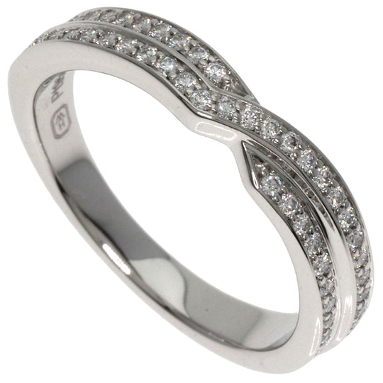 HARRY WINSTON Ring PT950 Silver Tristo diamond Women Used Authentic
