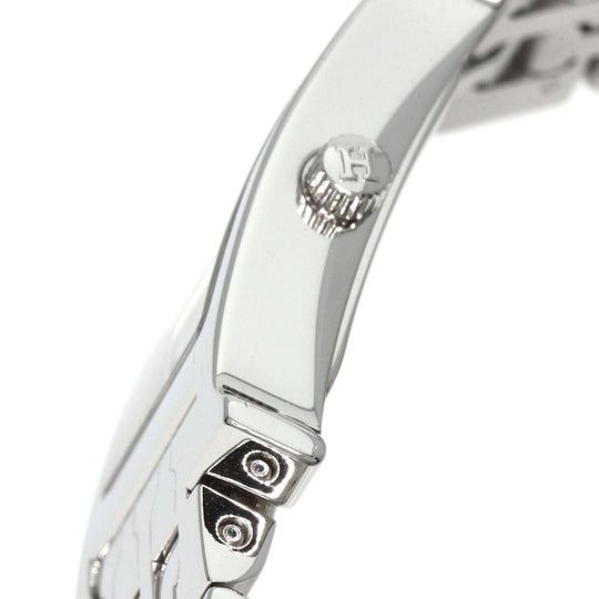 HERMES Watches Quartz HH1.210 Stainless Steel , Stainless Steel Silver H watch Silver dial Women Used Authentic