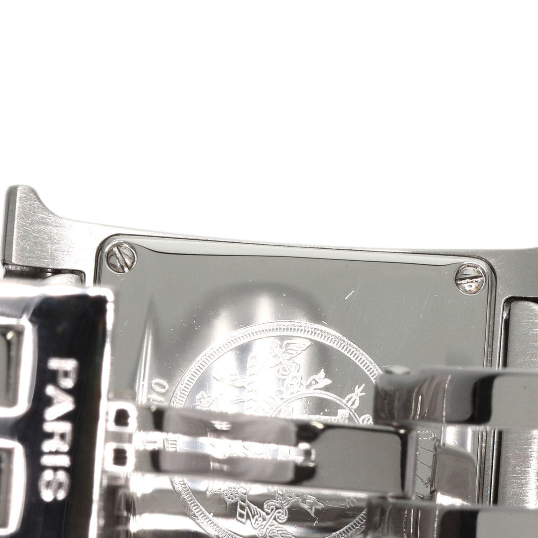 HERMES Watches Quartz HH1.210 Stainless Steel , Stainless Steel Silver H watch Silver dial Women Used Authentic