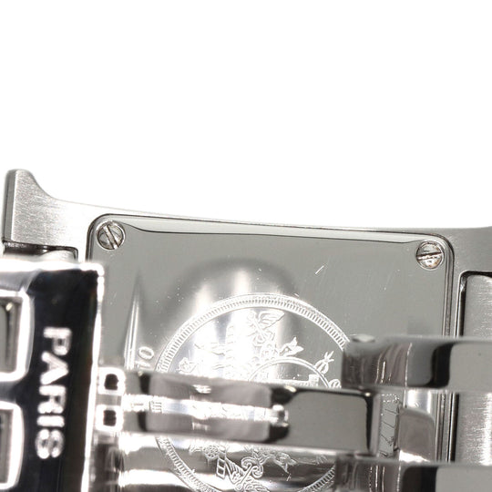 HERMES Watches Quartz HH1.210 Stainless Steel , Stainless Steel Silver H watch Silver dial Women Used Authentic
